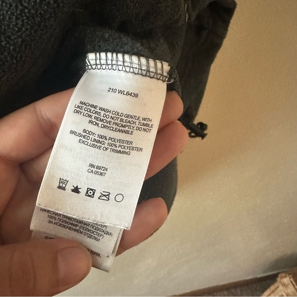 Columbia Dark Gray Zip Up Jacket Size Medium - Picture 6 of 6